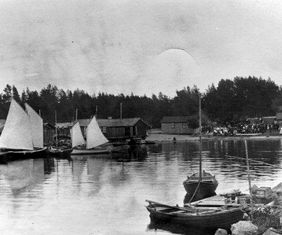 Inre hamnen Enskär fiskarfest